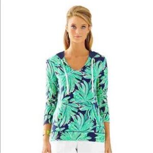 Lilly Pulitzer Wheaton Hoodie Size Small